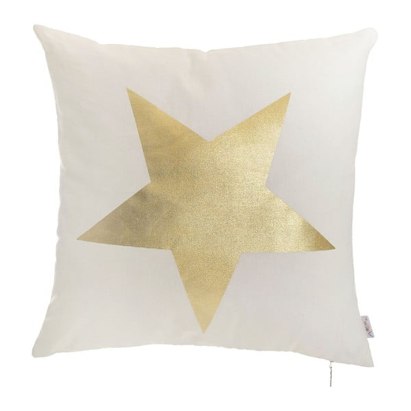 "Pillowcase Mike & Co. NEW YORK Auksinė žvaigždė, 45 x 45 cm