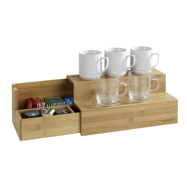 Bambukinis kavos ir arbatos aksesuarų stovas Wenko-image-2