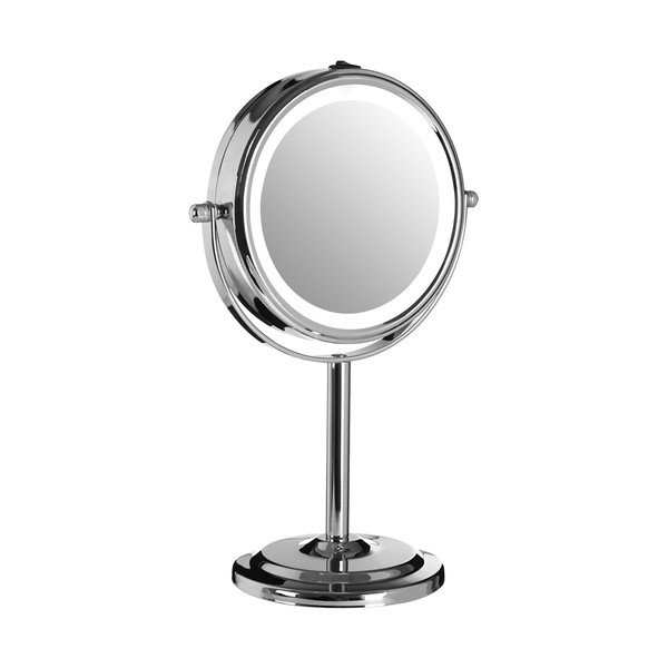 Kosmetinis veidrodis (didinimas 2x) su apšvietimu/didinantis ø 15 cm Cassini – Premier Housewares
