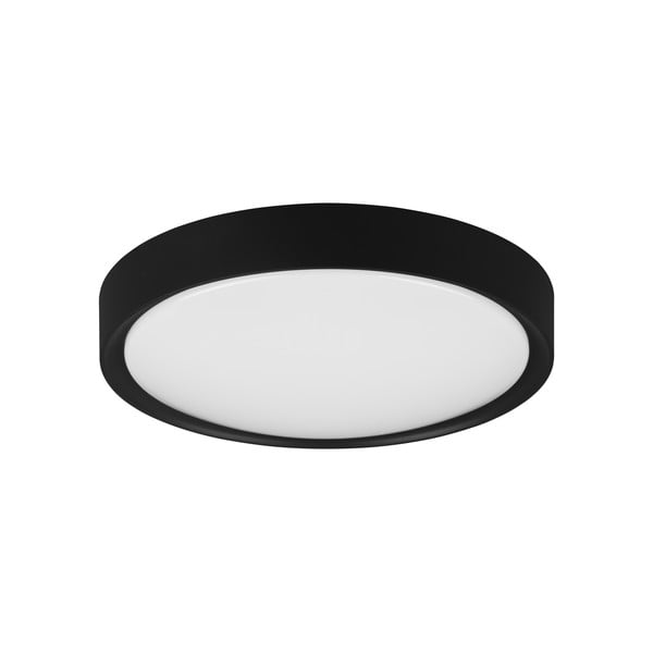 Matinės juodos spalvos LED lubinis šviestuvas ø 33 cm Clarimo - Trio