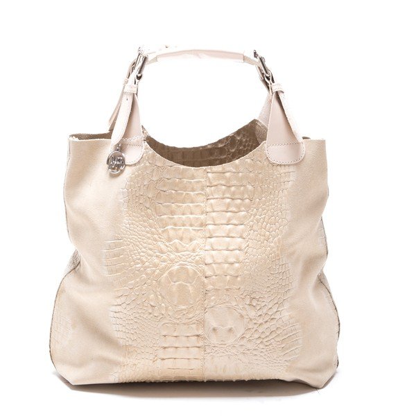 Odinė rankinė Roberta M. 820 Beige-image-1