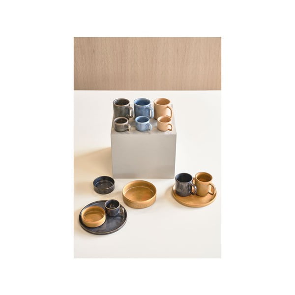 Juodos desertinės lėkštės, 2 vnt. ø 20,8 cm Fjord - Villa Collection-image-3