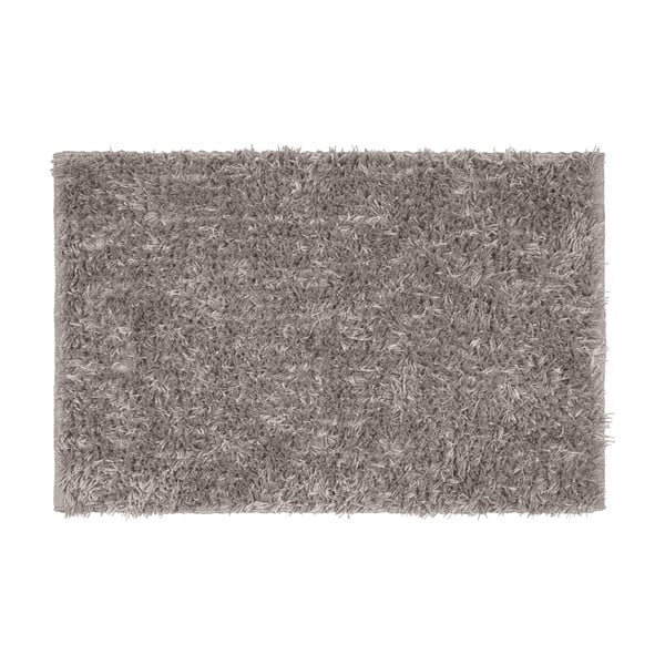 Pilkas tekstilinis vonios kambario kilimėlis 60x90 cm Lanas - Wenko