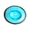 Mėlyna keraminė ovali lėkštė MIJ Sky, 24 x 20 cm