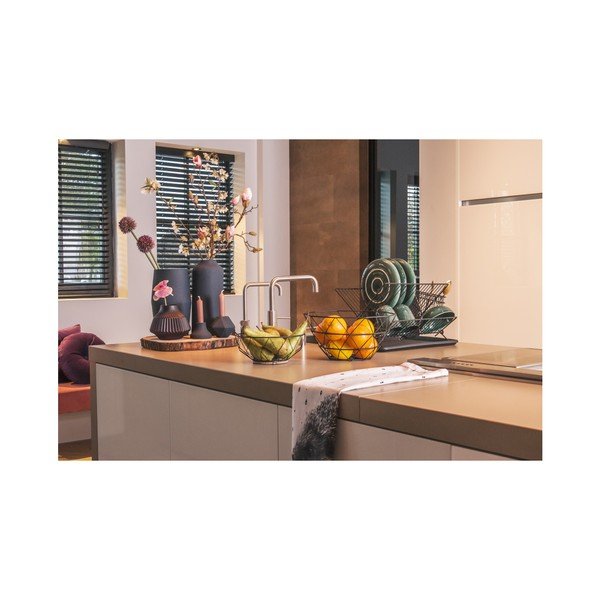 Juodos spalvos padėklas indams PT LIVING-image-1