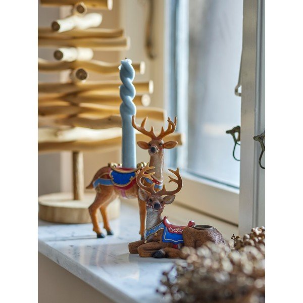 Iš poliesterinės dervos žvakidės 2 vnt. Glory – Bloomingville-image-1