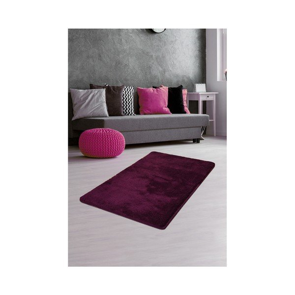Tamsiai violetinis kilimas Milano, 120 x 70 cm