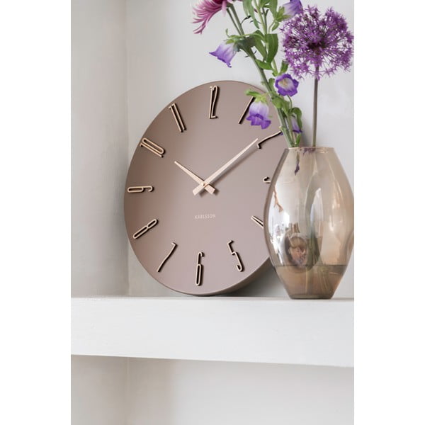Sieninis laikrodis ø 40 cm Esmerado  – Karlsson-image-1