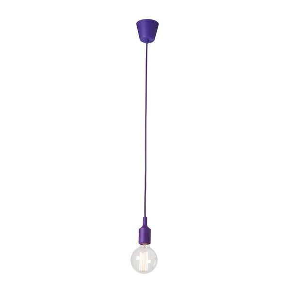 Violetinis pakabinamas šviestuvas be atspalvio SULION Vintage