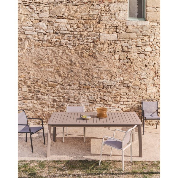 Taupe spalvos sodo kėdė Luri – Kave Home-image-3