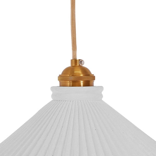 Baltas pakabinamas šviestuvas SULION Elena, aukštis 150 cm-image-3