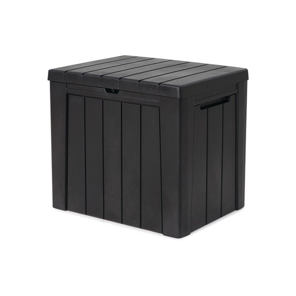 Tamsiai pilkos spalvos iš plastiko sodo daiktadėžė Urban – Keter