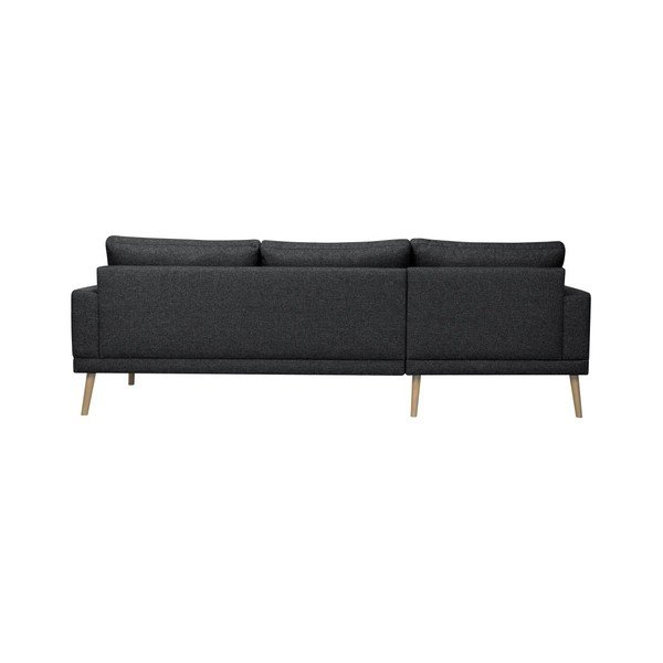 Juoda kampinė sofa "Windsor & Co Sofas", kairysis kampas-image-3