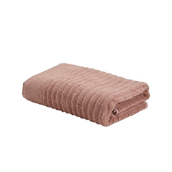 Rusvas medvilninis rankšluostis 140x70 cm Wave - Bahne & CO