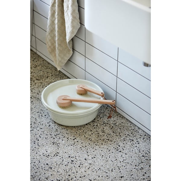 Smėlio spalvos emaliuotas dubuo pėdų vonelei, 6 l-image-3