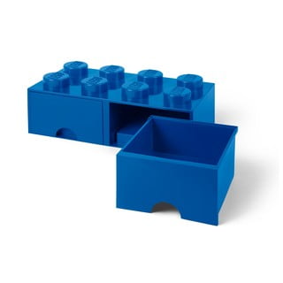 Tamsiai mėlyna daiktadėžė su dviem stalčiais LEGO®