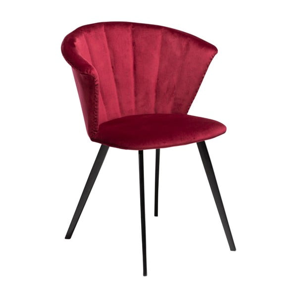 Raudona kėdė DAN-FORM Denmark Merge Velvet