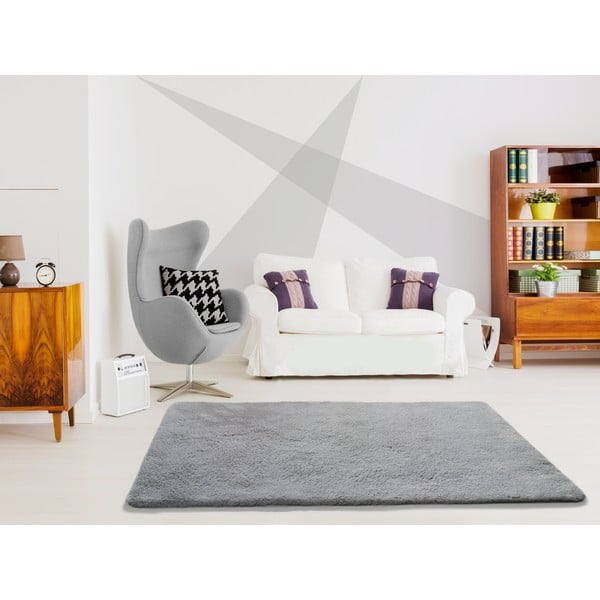 Pilkas kilimas Universal Alpaca Liso, 160 x 230 cm-image-1
