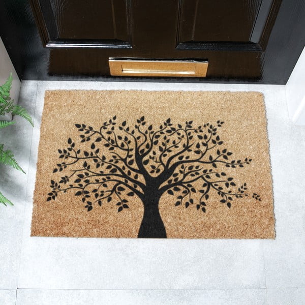 Iš kokoso pluošto grindų kilimėlis 40x60 cm Tree of Life – Artsy Doormats-image-2