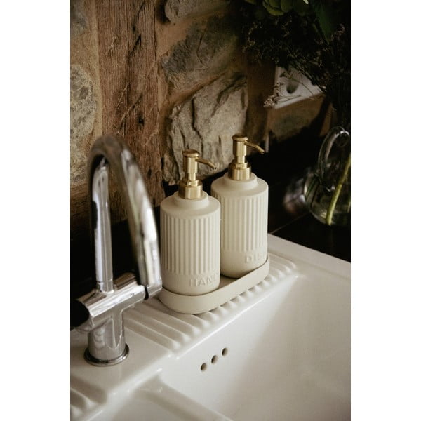 Kreminės spalvos iš keramikos stovas skalbimo reikmenims Heidi – Wenko-image-2