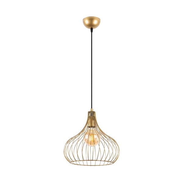 Kabantis šviestuvas ø 22 cm su metaliniu gaubtu Teldemia – Opviq lights