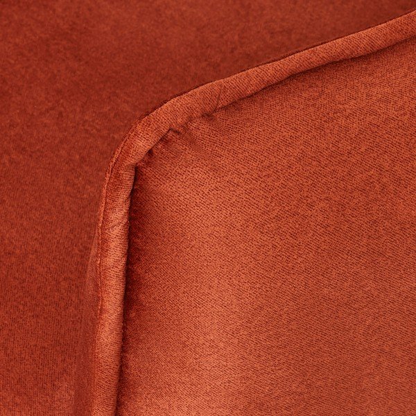 Raudona kampinė sofa Bonami Selection Bella, dešinysis kampas-image-1