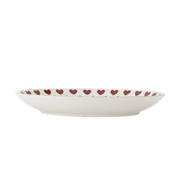 Baltos spalvos iš akmens masės lėkštė su Kalėdų motyvu ø 26,5 cm Jolly – Bloomingville-image-3