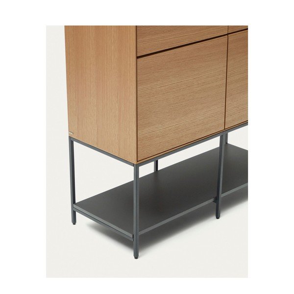 Spintelė natūralios spalvos iš ąžuolo 97,5x160 cm Vedrana – Kave Home-image-4