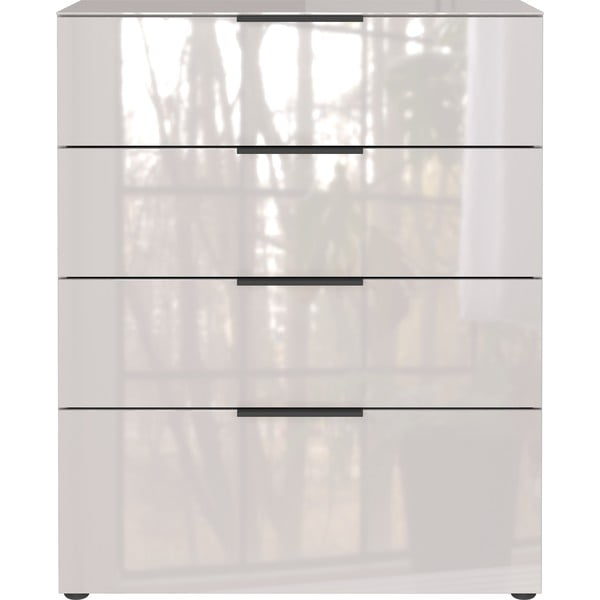 Aukšta šoninė spintelė kreminės spalvos 83x102 cm Oakland – Germania