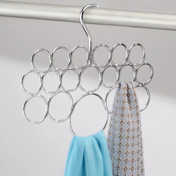 Metalinė šalikų ir skarų pakaba iDesign Axis, 25 x 28,5 cm-image-1