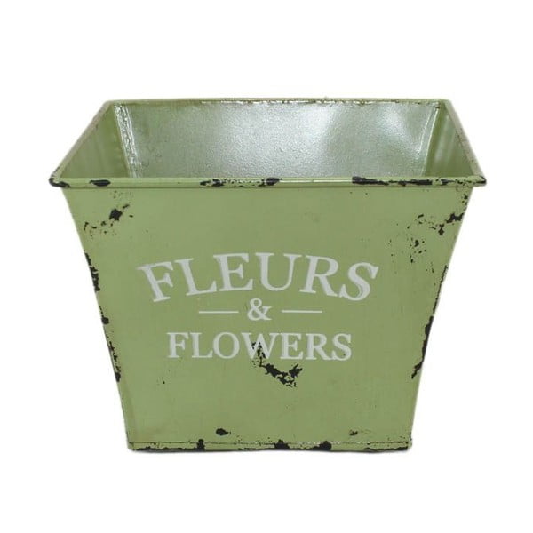 Gėlių vazonas Fleurs Green, 15x15 cm