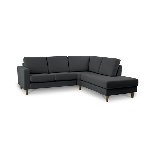 Kampinė sofa antracito spalvos (su dešiniuoju kampu) Focus – Scandic-image-2