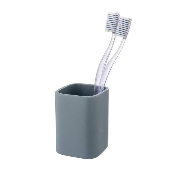 Mėlynas keraminis indas dantų šepetėliams Hexa - Wenko-image-1
