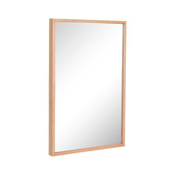 Sieninis veidrodis su medžio masyvo rėmu Depth – Hübsch-image-2