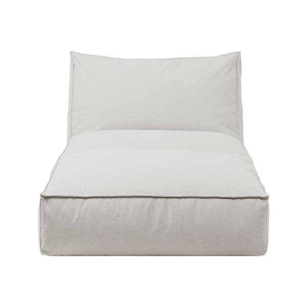 Šviesiai pilkas sodo gultas Blomus Cloud, 190 cm ilgio