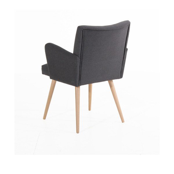 Antracito spalvos fotelis "Max Winzer Albert-image-3