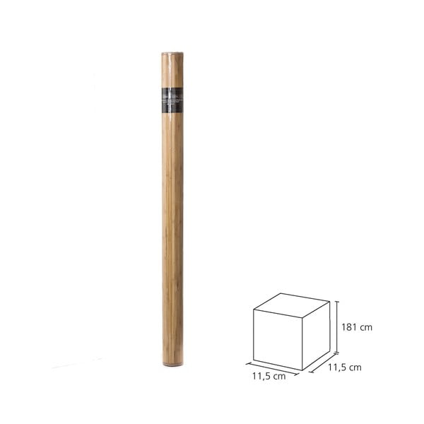 Iš bambukinė kilimas garstyčių spalvos/rudos spalvos 180x250 cm – Casa Selección-image-4