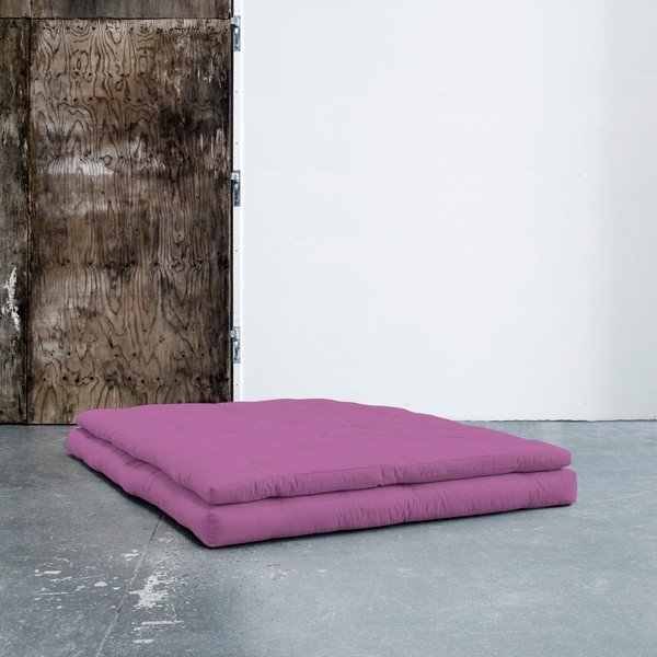 Keičiama sofa su odiniais dirželiais "Karup Buckle Up Taffy Pink-image-1