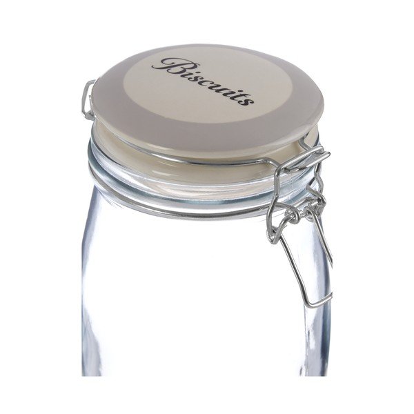 Iš stiklo  maisto laikymo indas tortams Grocer – Premier Housewares-image-2