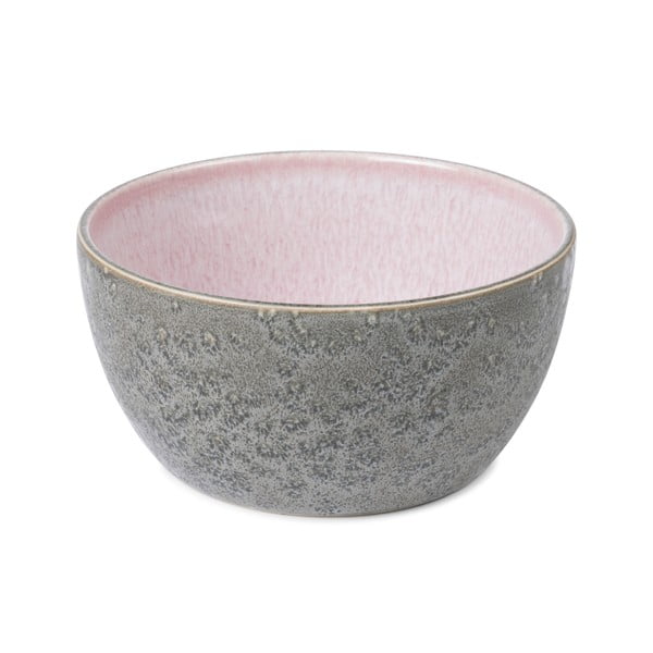 Skirta serviravimui rožinės spalvos/pilkos spalvos iš akmens masės mažas dubuo Gastro Grey/Light Pink – Bitz-image-1