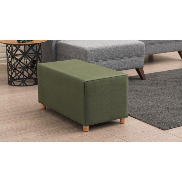 Pufas žalios spalvos Lotus – Balcab Home-image-1