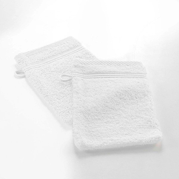 Baltos spalvos iš medvilnės plaušinė 15x21 cm Tendresse – douceur d'intérieur