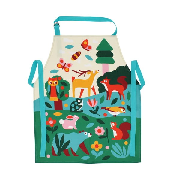 Iš medvilnės vaikiška prijuostė Woodland – Rex London