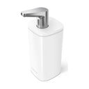 Muilo dozatorius iš plieno baltos spalvos 295 ml Pulse – simplehuman