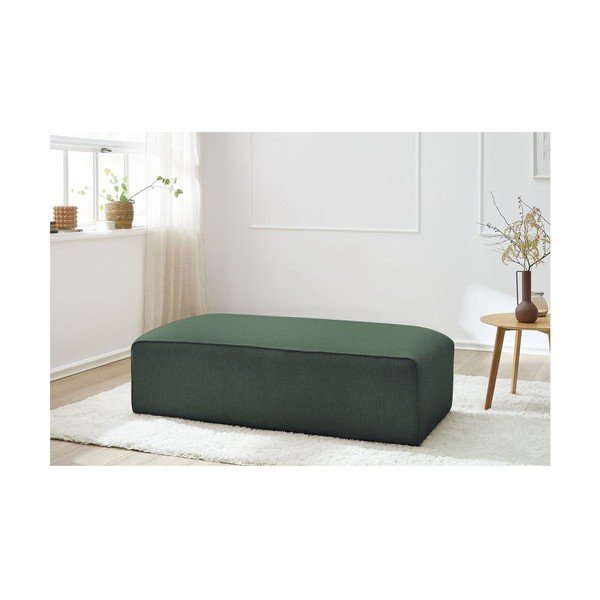Žalios spalvos modulinė taburetė Megeve – Bobochic Paris-image-1