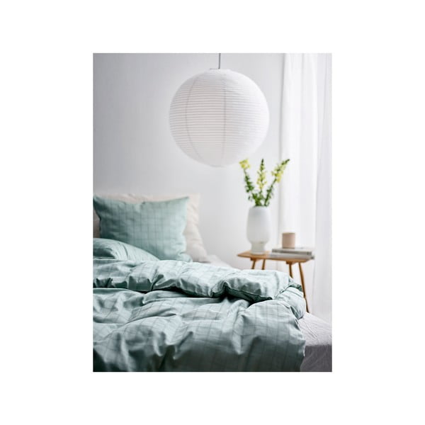 Žalia medvilninė patalynė viengulė lovai 140x200 cm Clear - Södahl-image-3