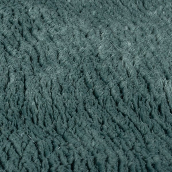 Sintetinė oda ir kailis smaragdinės spalvos 120x170 cm Faroe Wool Look Fur – Flair Rugs-image-3