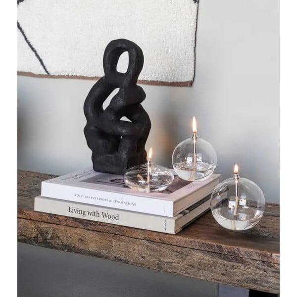Iš stiklo alyvos lempa (aukštis 6 cm) Aura – Mette Ditmer Denmark-image-1