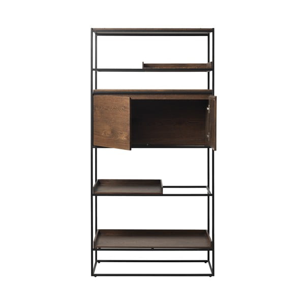 Knygų spinta su ąžuolo detalėmis Unique Furniture Rivoli-image-2