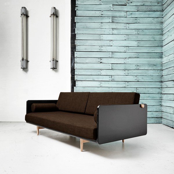 Sofa-lova "Karup Deva" juoda/žalias ąžuolas/šoko ruda-image-2